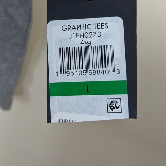 Tommy Hilfiger Gray Ombre Cotton Modal Crew Neck Short Sleeve T-Shirt Large - Picture 10 of 10